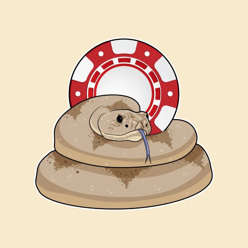 Jetons de poker Snake Poker