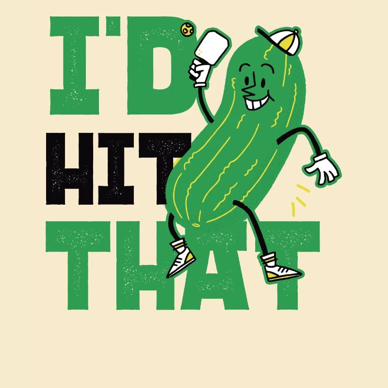 Pickleball pickle J’avais frappé ça