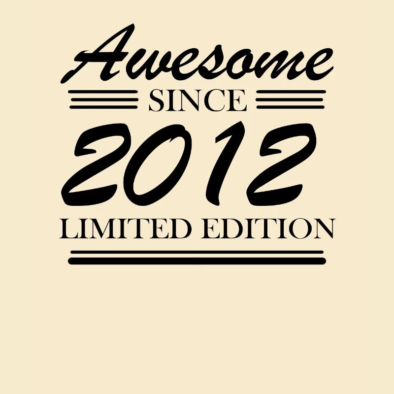 2012 - Né 2012 - Année de naissance 2012