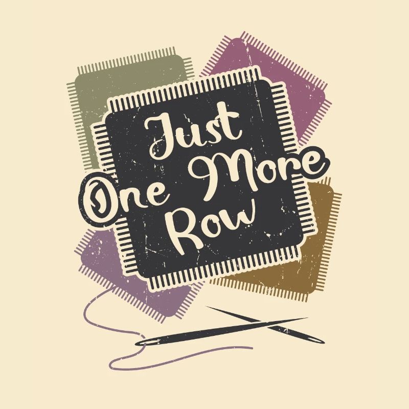 Seulement une rangée de crochet