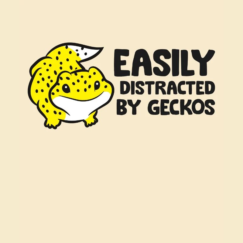 Easily Distracted By Geckos Leopard Gecko Crested