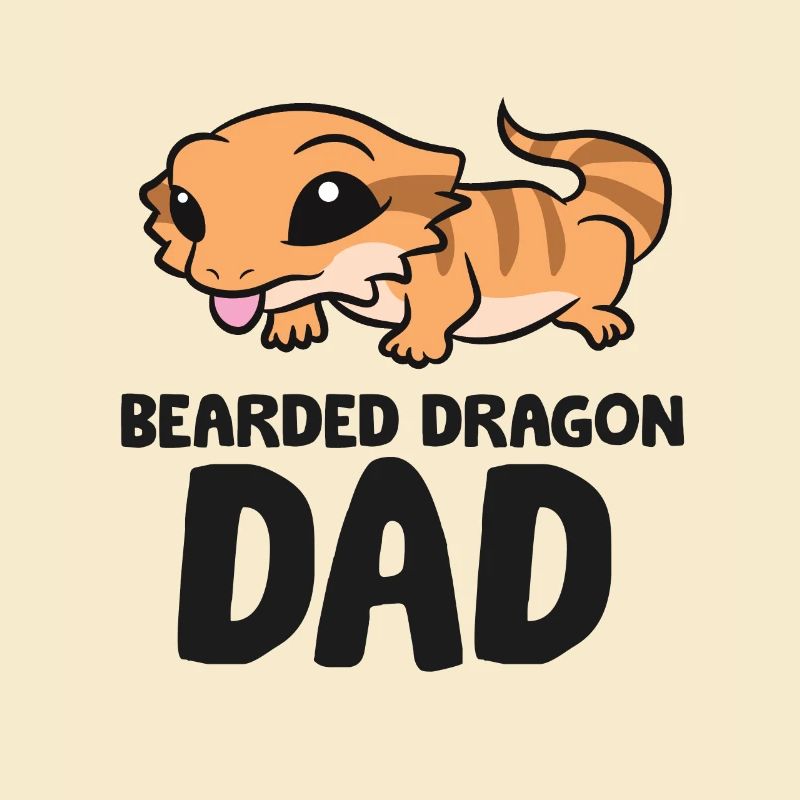 Bartagame Papa Eidechse Reptil Bartagame Papa