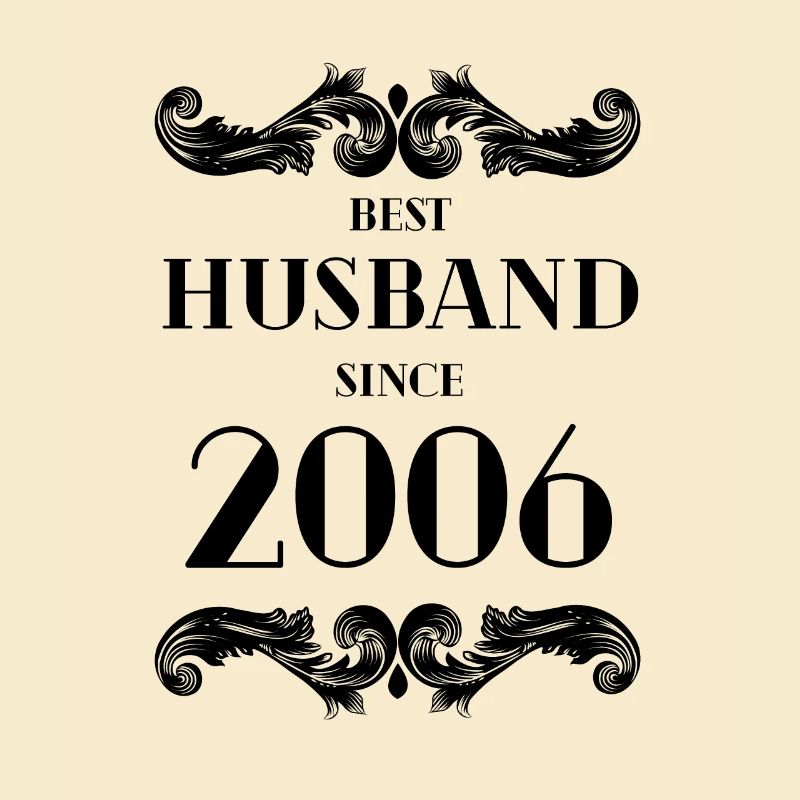 Bester Ehemann seit 2006 Hochzeitstag