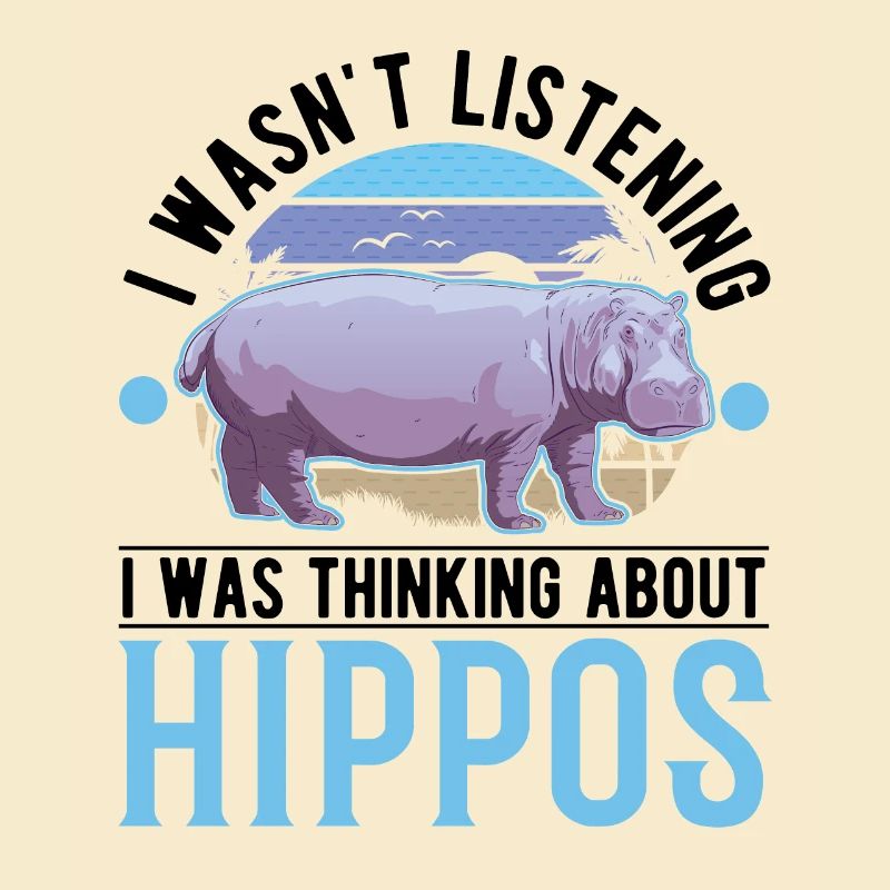 Nilpferd Geschenk Hippo Flusspferd