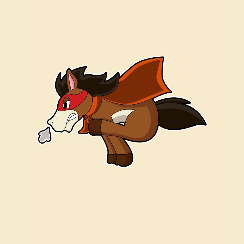 Pferd Held