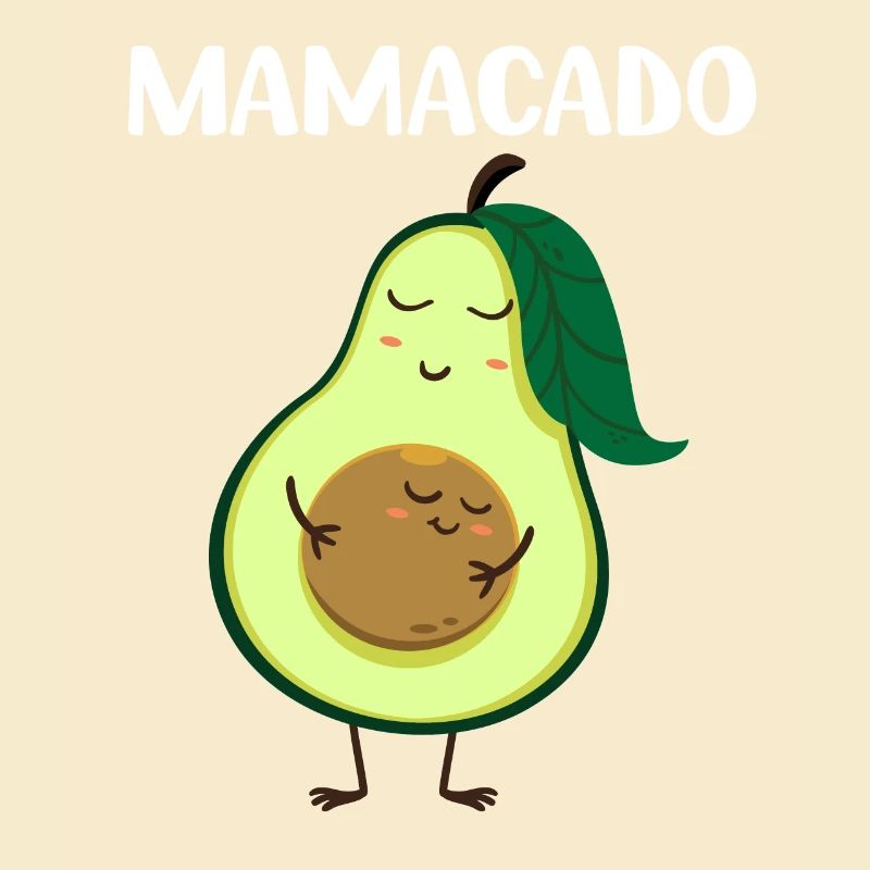 Avocat - Annonce de grossesse Mère Mamacado