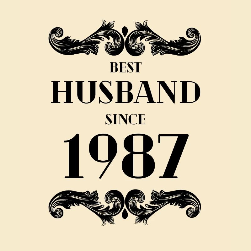 Bester Ehemann seit 1987 Hochzeitstag