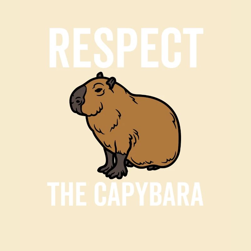 Respect The Capybara