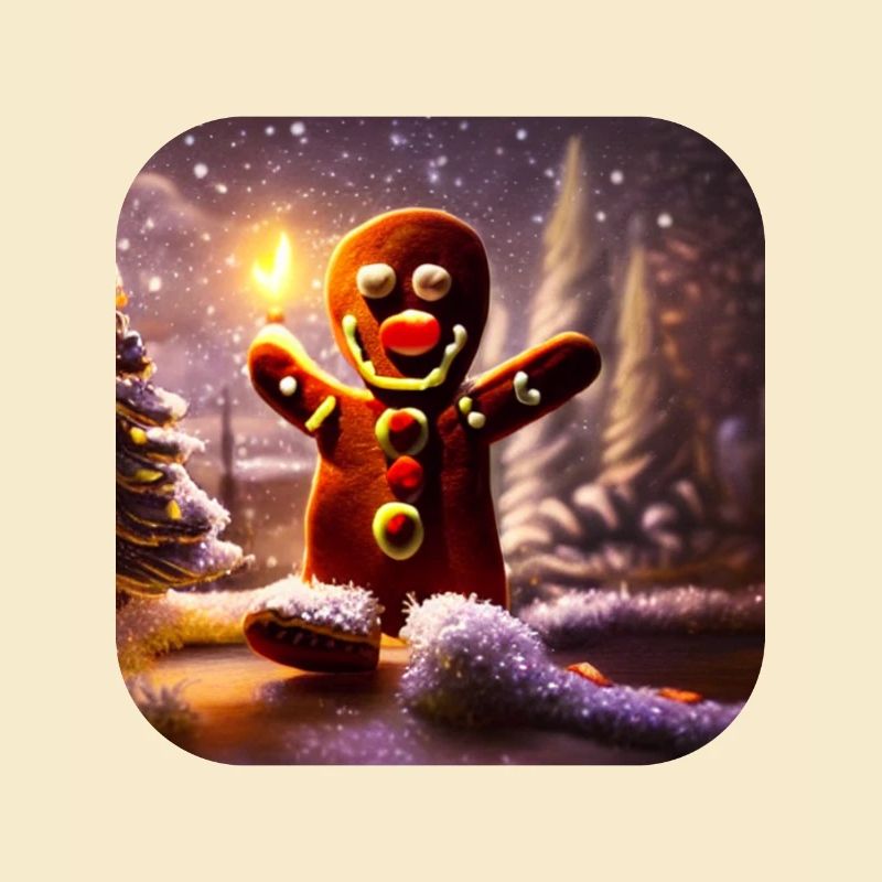 Weihnachts Lebkuchenmann