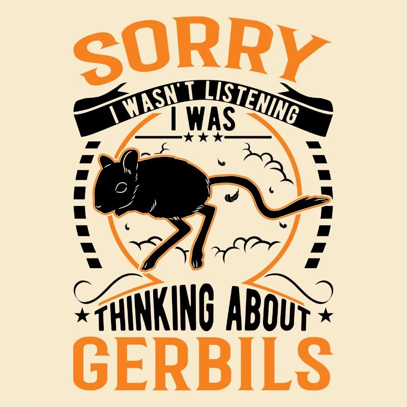 Gerbil Gift Mongolian Racing Rat Gerbil