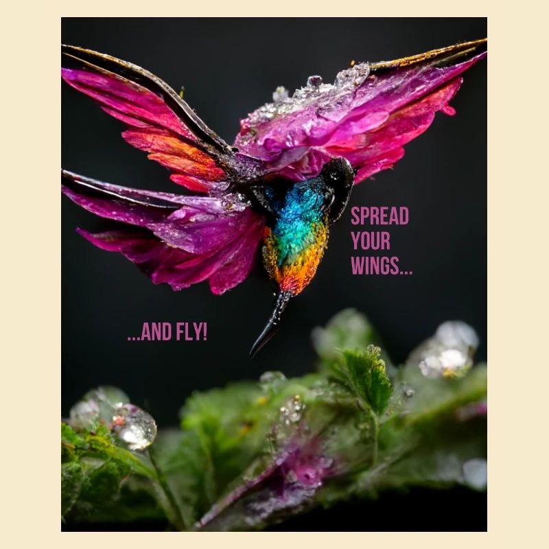 Déployez vos ailes et volez - inspiration et motivation