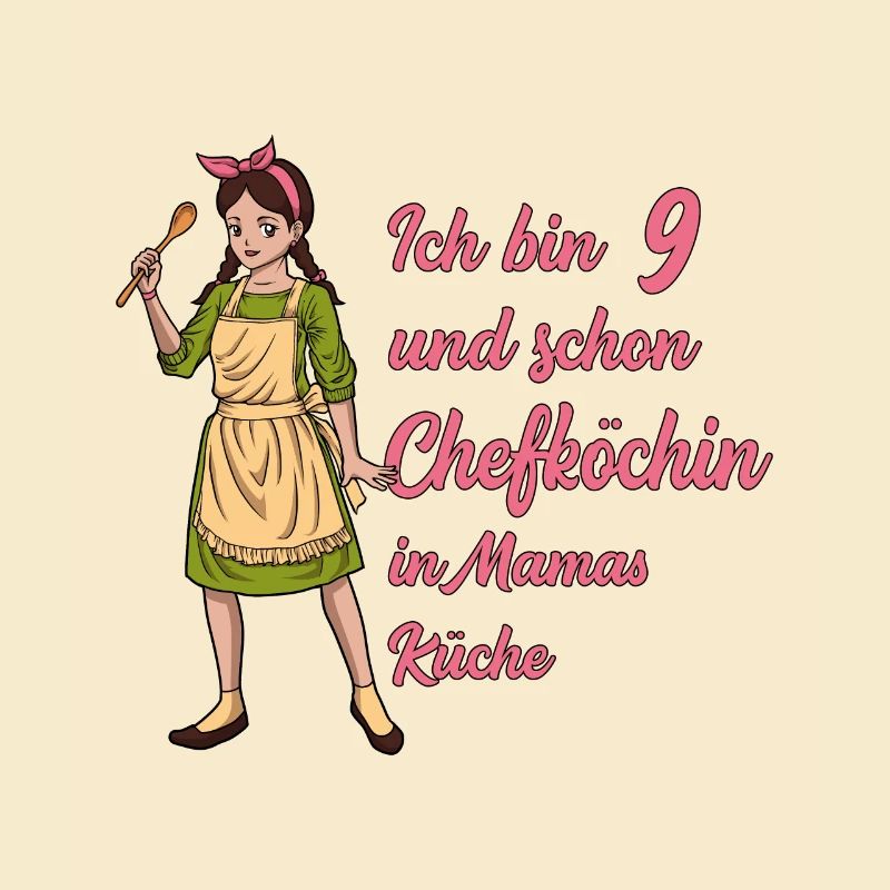 Ich bin 9 - Mädchen Koch