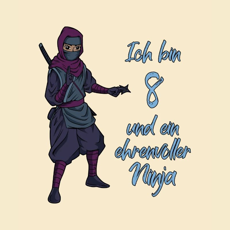 Ich bin 8 - Jungen Ninja