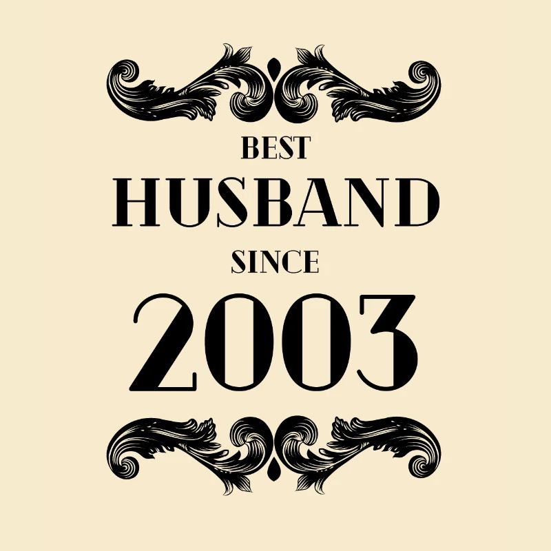 Bester Ehemann seit 2003 Hochzeitstag