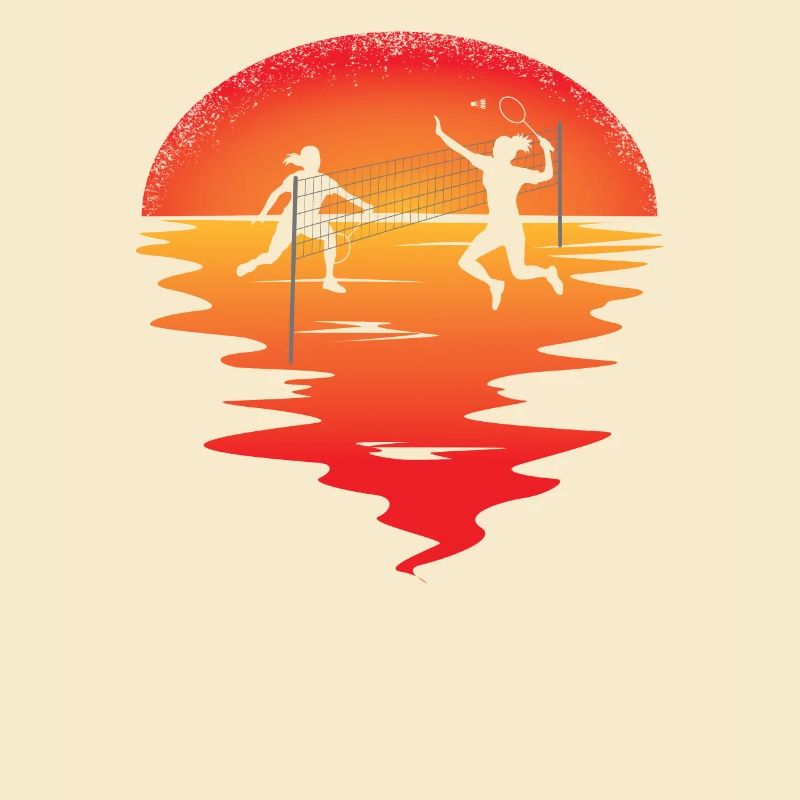 Badminton Player Gift Idea Design