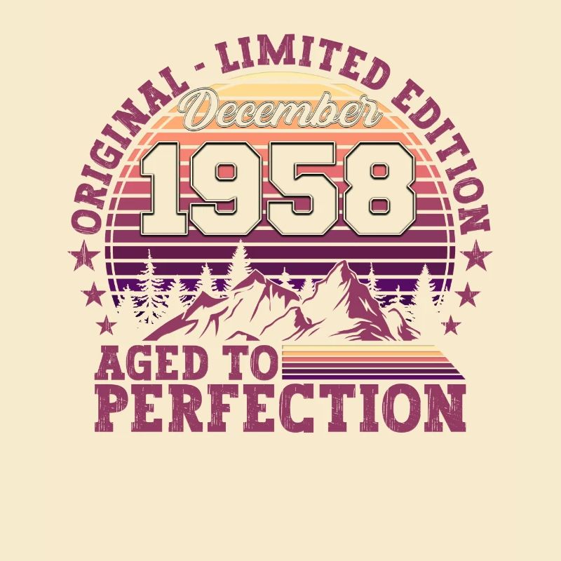 Original December 1958 64th birthday gift