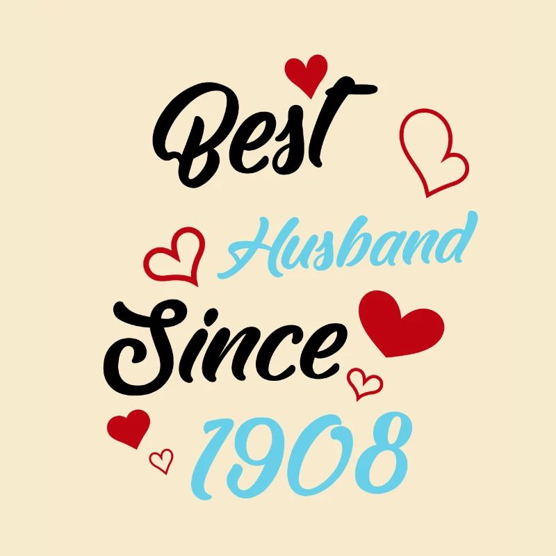 Bester Ehemann seit 1908 Hochzeit