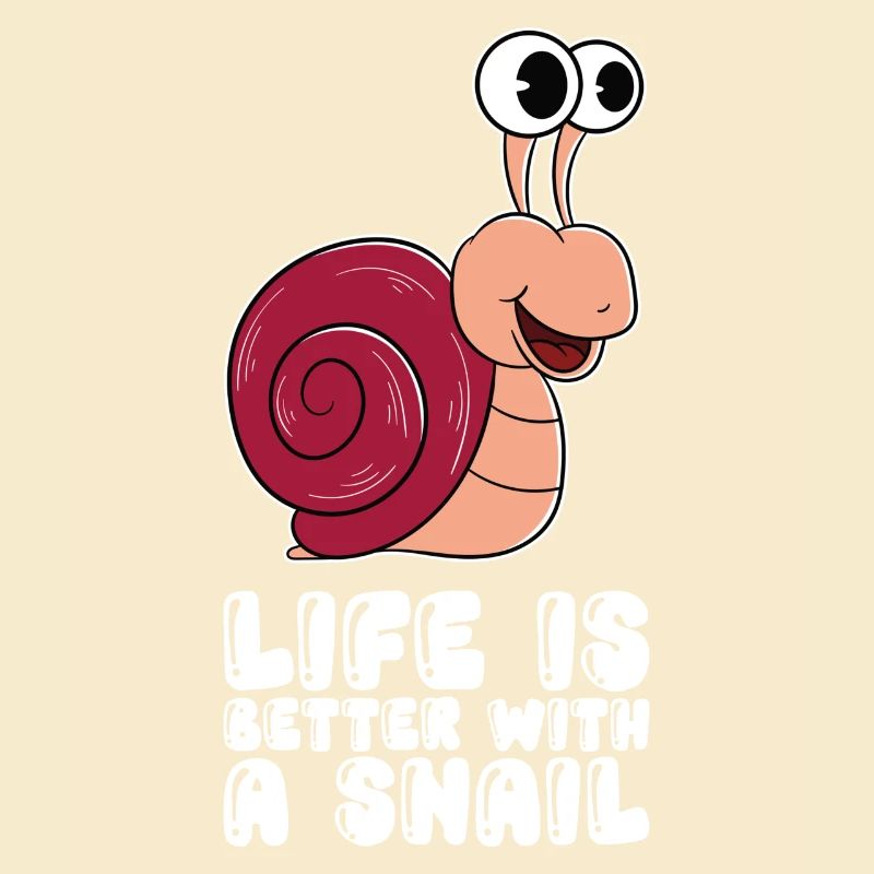 Life is better with a snail
