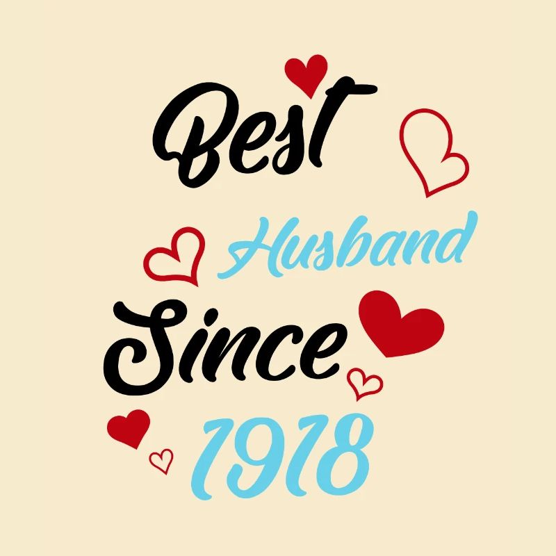 Bester Ehemann seit 1918 Hochzeit