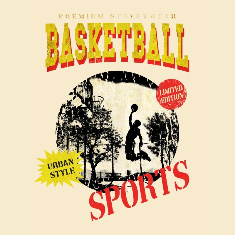 Basketteur Basketteur Dunking Sport Vintage
