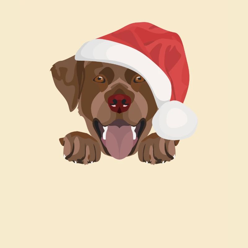 Labrador Merry Christmas