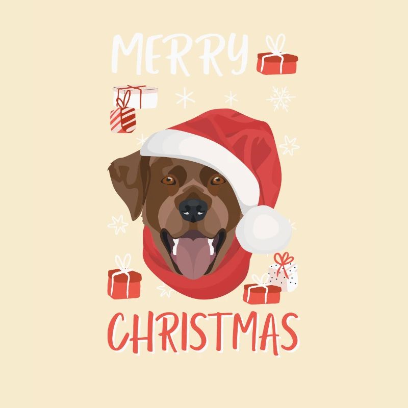 Joyeux Noël Labrador