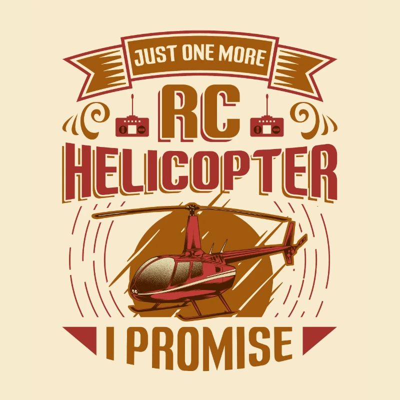 Juste un hélicoptère RC de plus, je vous le promets.