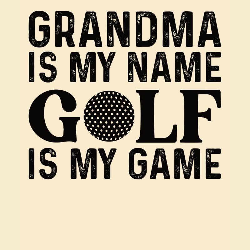 Die Golf Oma Grossmutter