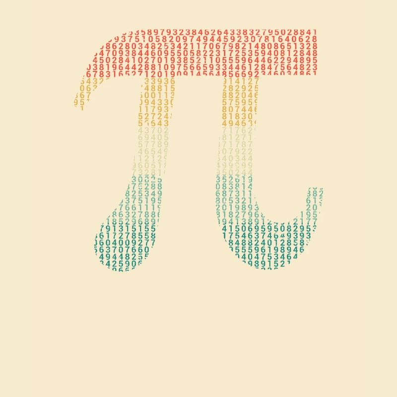 Chiffres de Pi dans les numéros de code source Pi Jour 3.14159