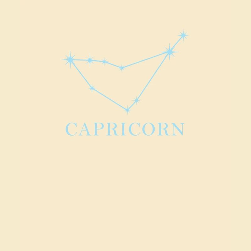 Sternkonstellation Sternzeichen Steinbock