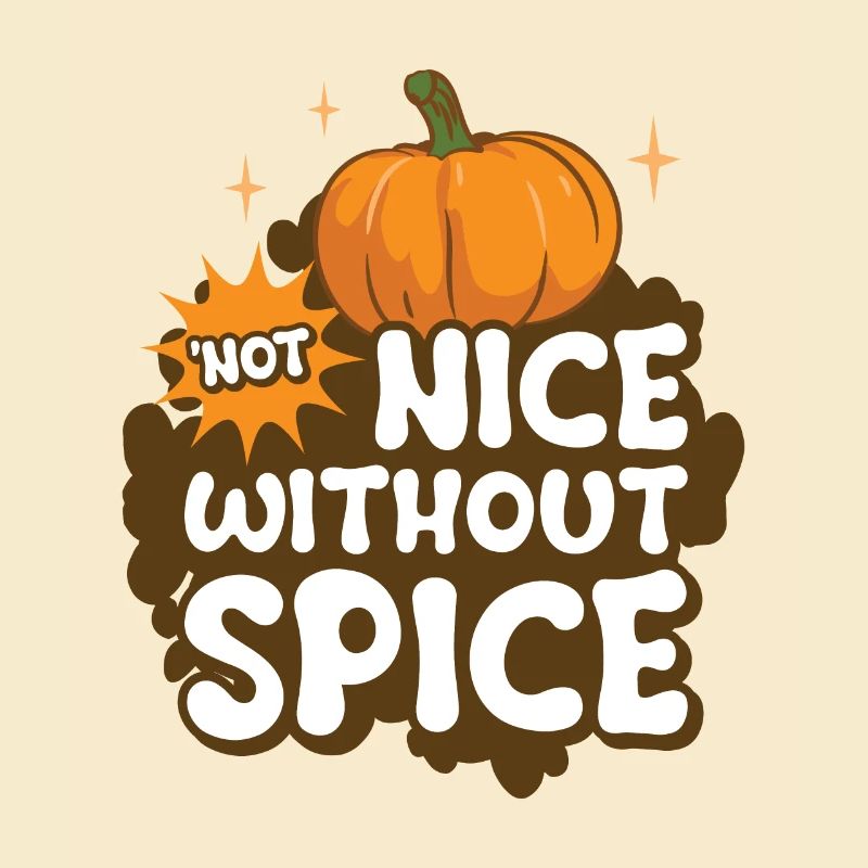 Pumpkin Spice Latte Coffee Lover Retro Typography