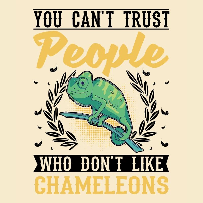 Chamäleon Geschenk Chameleon