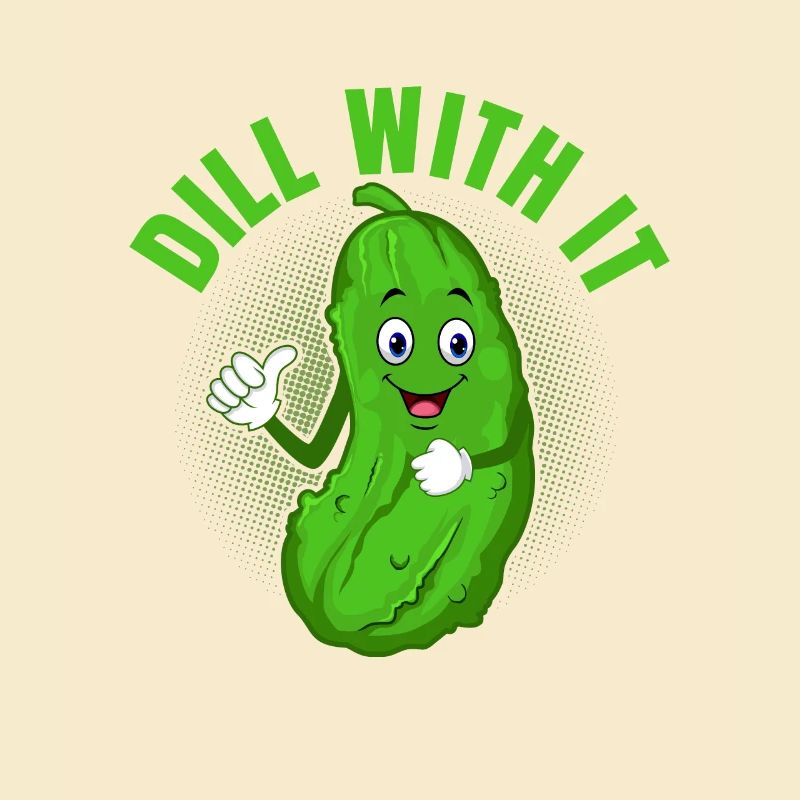 Aneth avec concombre cornichon