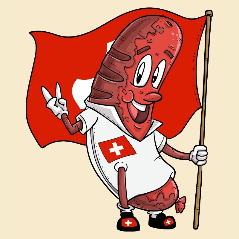 Schweizerische Schweinsbratwurst