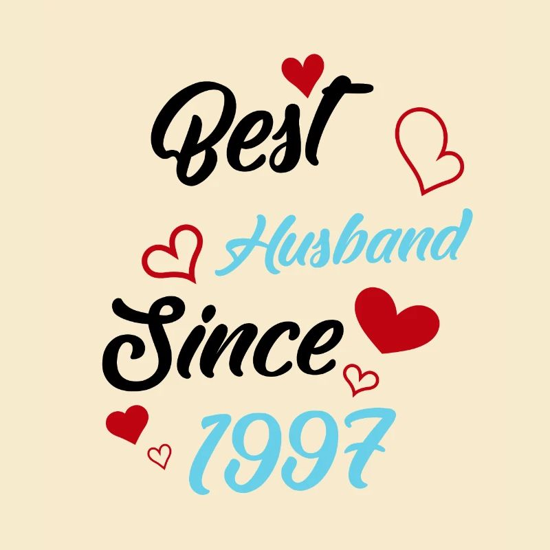 Bester Ehemann seit 1997 Hochzeit