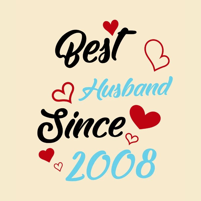 Bester Ehemann seit 2008 Hochzeit