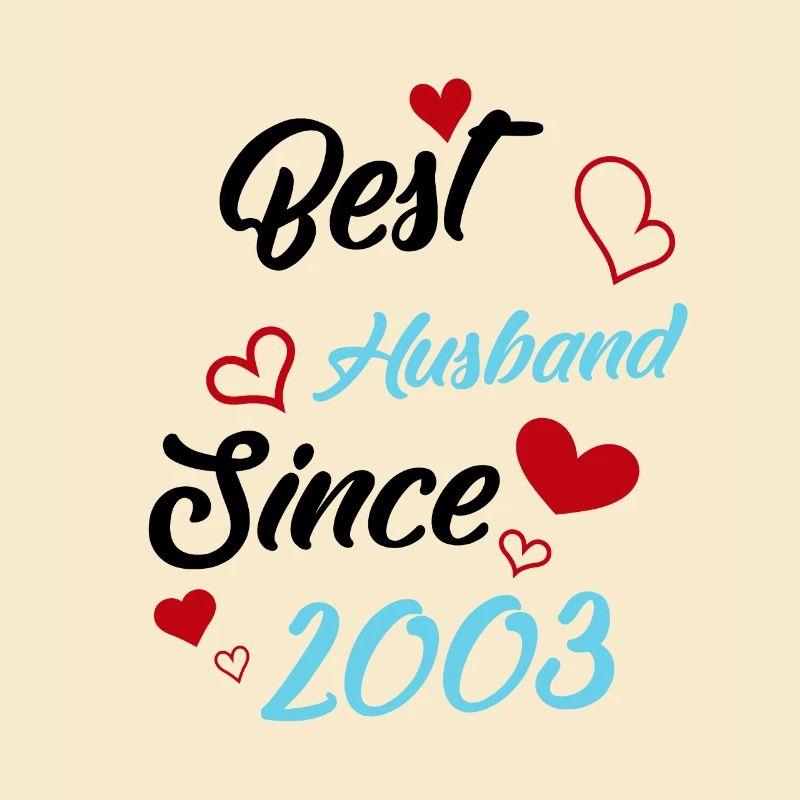 Bester Ehemann seit 2003 Hochzeit