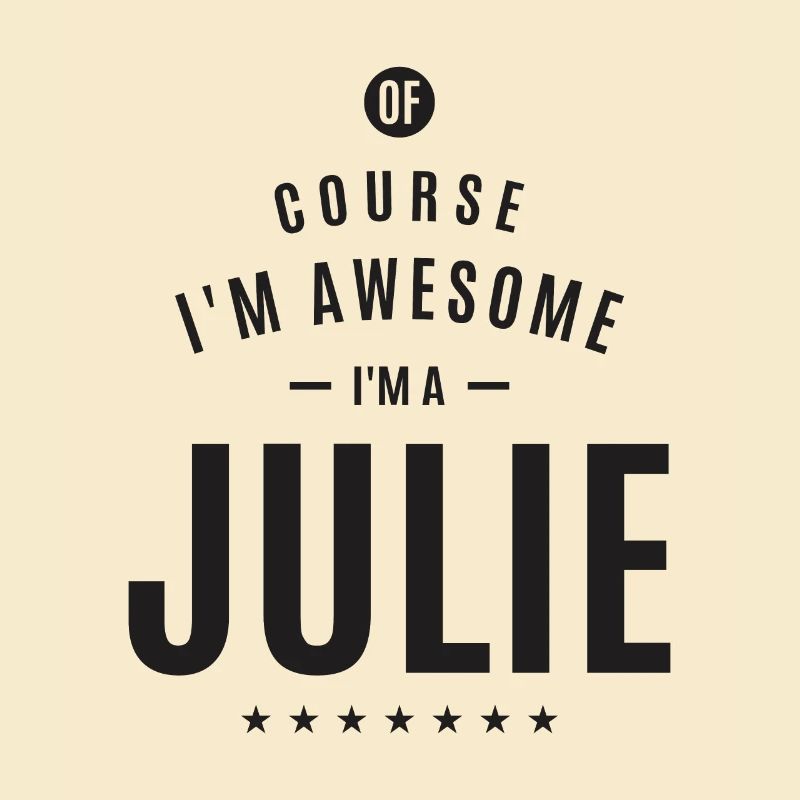 Julie Personalized Name