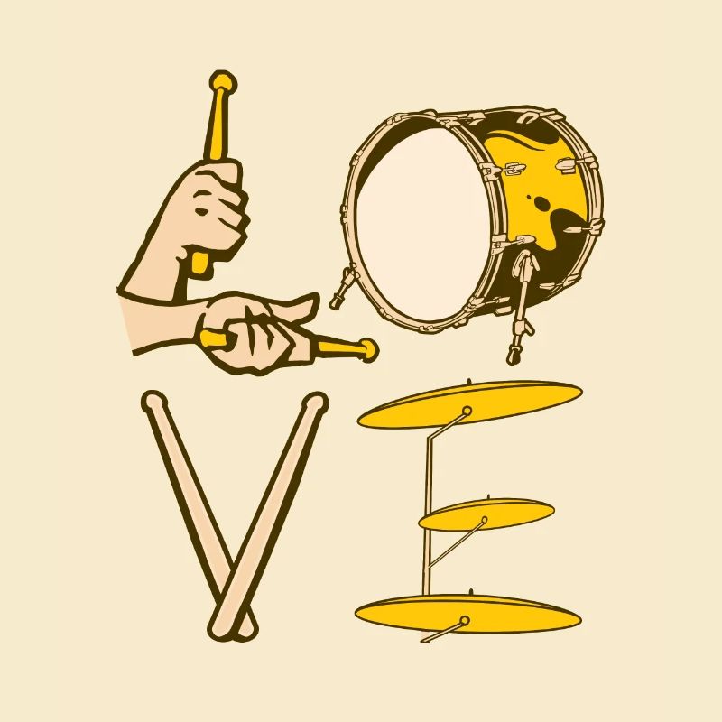 Conception de percussions de batterie