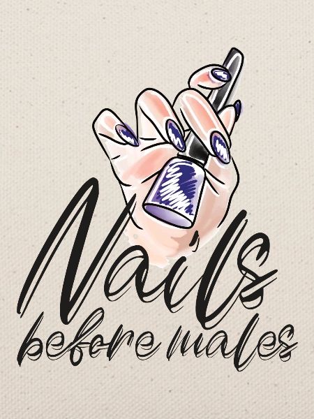 Nägel Vor Männern Nageldesignerin
