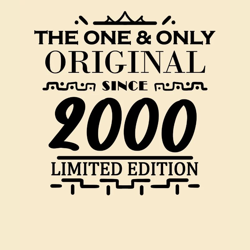 2000 - Année de construction 2000 - Année de naissance 2000