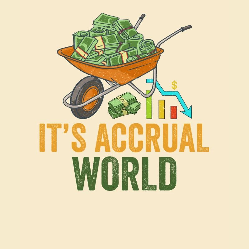 C’est drôle que le jeu de mots comptable mondial de la comptabilité d’exercice