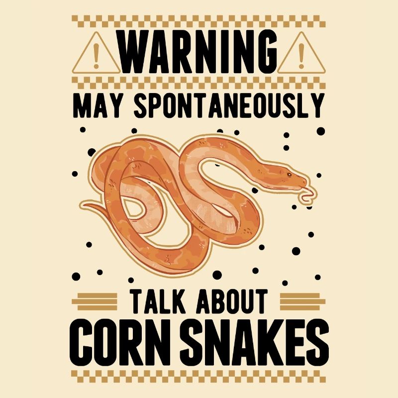 Avertissement Corn Snake Gift Corn Snake