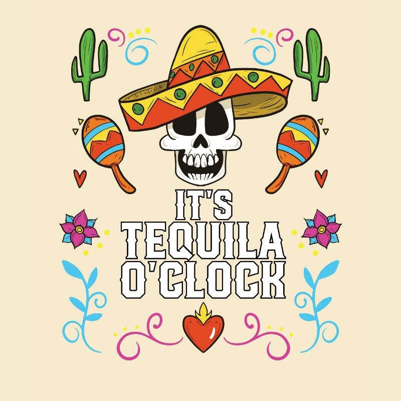 C’est Tequila Oclock Buveur de Tequila alcoolisé