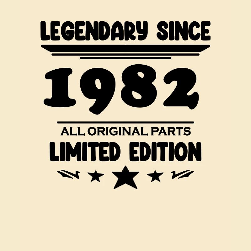 1982 - Né 1982 - Année de construction 1982