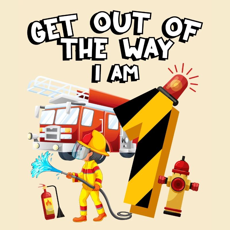 Fire engine firefighting I am 1 year old,
