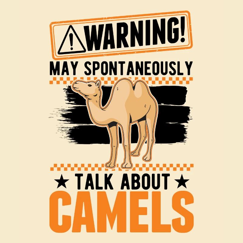 Warnung Kamel Dromedar Camel Großkamel