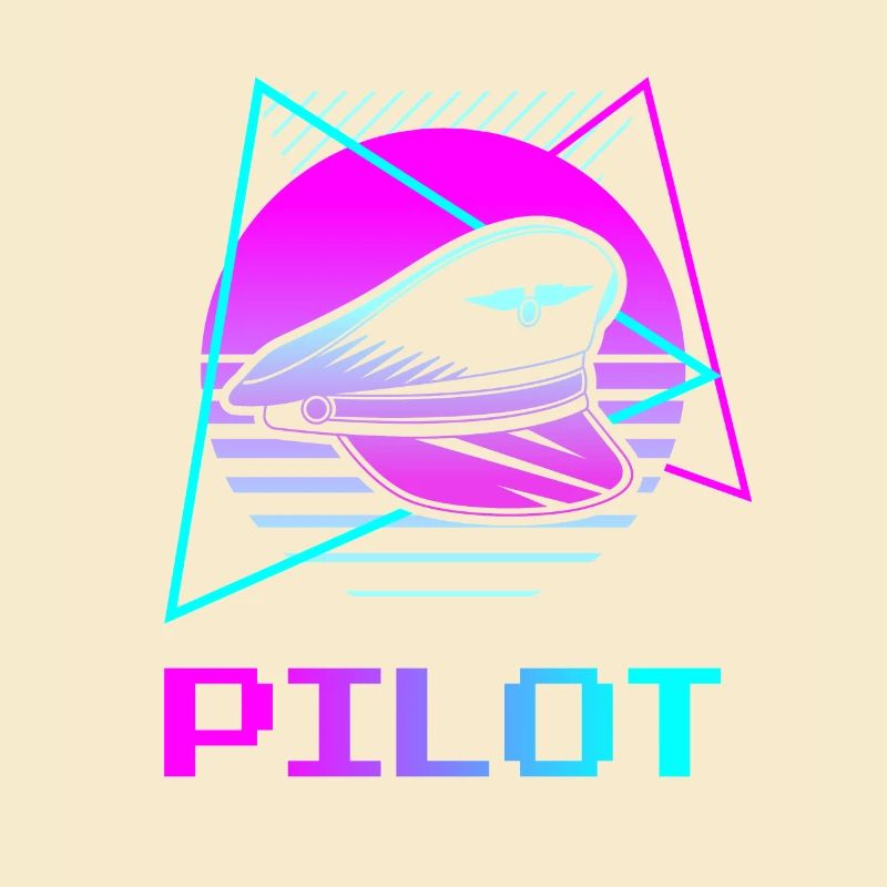 Retro Pilot Aviation Pilots