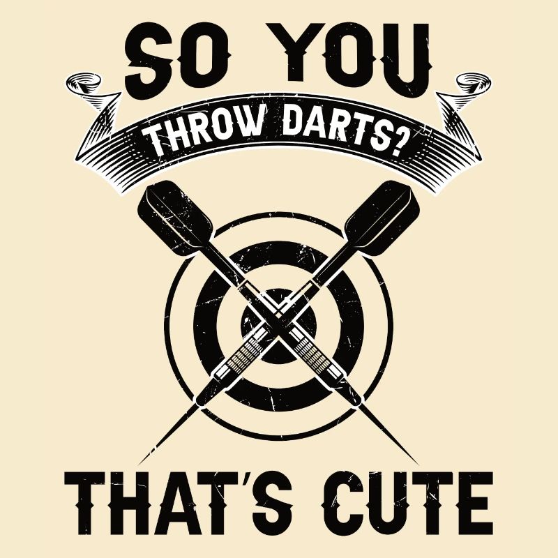 Funny Dart Saying Dartboard Darts Gift