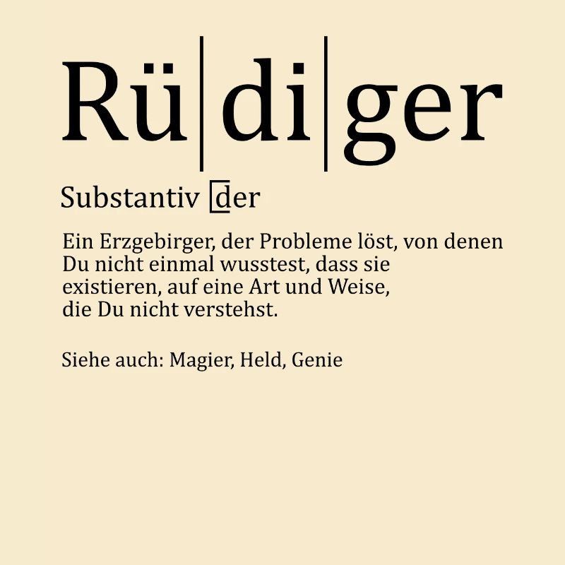 Erzgebirge Rüdiger